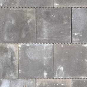 Betontegel met kartelrand 30x30x8 Herfstbruin HK partij Op=Op (uitverkocht 5-11)