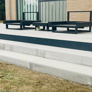 Comfort traptrede 40x60x15 Light Grey (uit assortiment 2026)