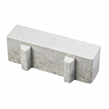 Hydro Lineo grassteen 10x30x10 Grijs 22% open