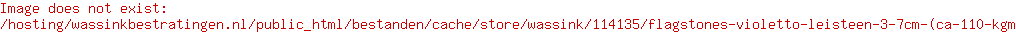Flagstones Violetto Leisteen 3-7cm (ca. 110 kg/m²)