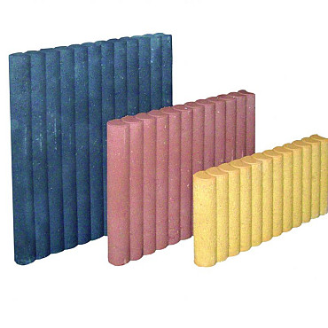 Palissadenband °6x25x50 zwart
