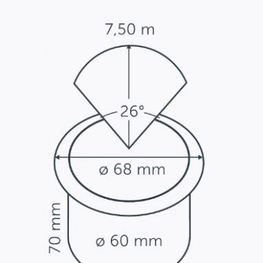 Big Flux 60 (zonder ring 68)