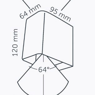 Ace Up-Down Rosé Silver