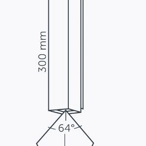 Evo Down Dark 100-230V