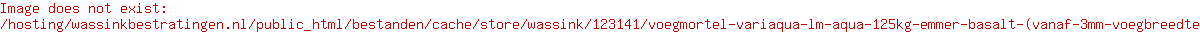 Voegmortel VariAqua+ LM Aqua 12,5kg emmer Basalt (vanaf 3mm voegbreedte)