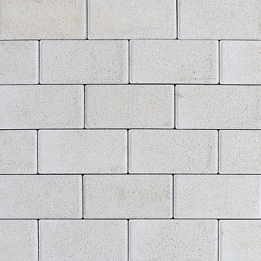 Betonklinkerkei 10,5x21x8 wit verkeersteen