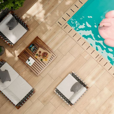 GeoCeramica 30x120x4 Facewood Miele