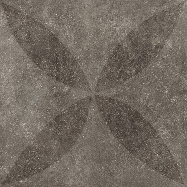 Keramiek Solostone Decor 70x70x3,2 Hormigon Flower Antra