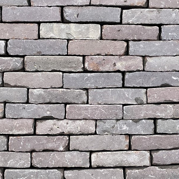 Oud gebakken waalformaat WFVE rood/paars (op pallet)