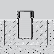 Watergoot design Slimline 100x6x10,3H antraciet