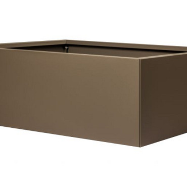 Bloembak vlak -  SUPRA BRUIN 90x120x40cm