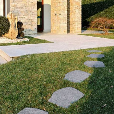 Staptegel keramiek ca. 36x42x2 Grey