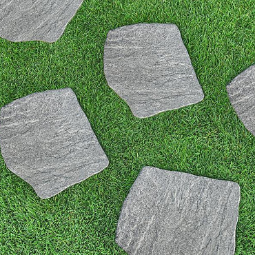 Staptegel keramiek ca. 36x42x2 Grey