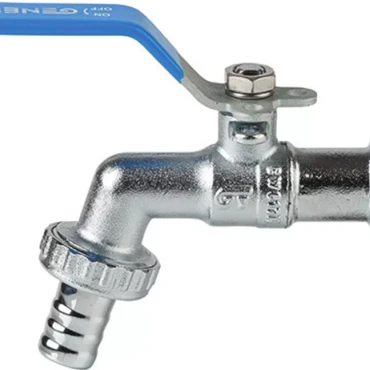 Genebre messing tapkogelkraan 1