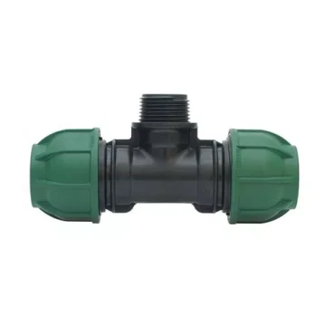Stadex PP, Irrigatie PE klemkoppeling, T-stuk 90°, 25 x 1/2