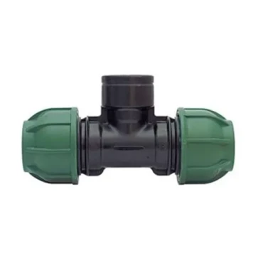 Stadex PP, Irrigatie PE klemkoppeling, T-stuk 90°, 20 x 1/2