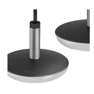 Sway Pendant 100-230V Duo Pearl Grey + Base Triple