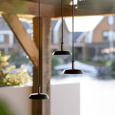 Sway Pendant 100-230V Triple Pearl Grey + Base Triple