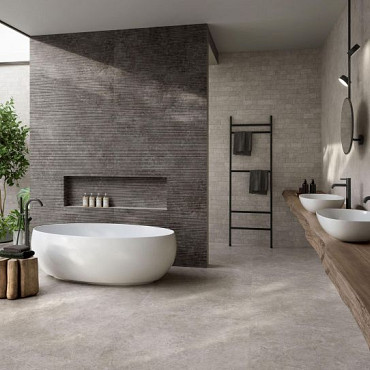 GeoCeramica 100x100x4 Landstone Gravel