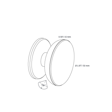 Mini Sway Wall Pearl Grey (Mini Sway Head Pearl Grey + Base 2)