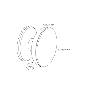 Sway Wall Pearl Grey (Sway Head Pearl Grey + Base 2)