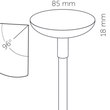 Sway Pearl Grey + Sway Tube 100cm