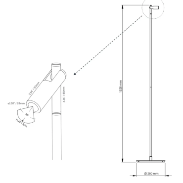 Aim Floor Duo 100-230V