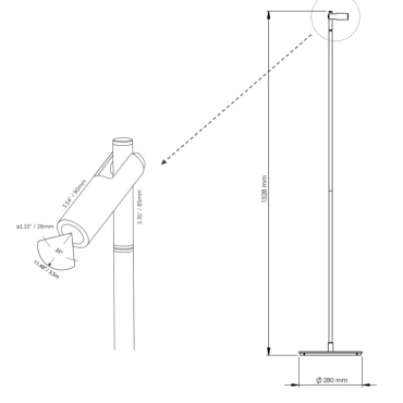 Aim Floor Triple 100-230V