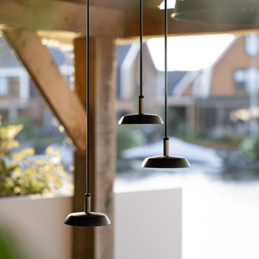 Sway Pendant 100-230V Duo Pearl Grey + Base Triple
