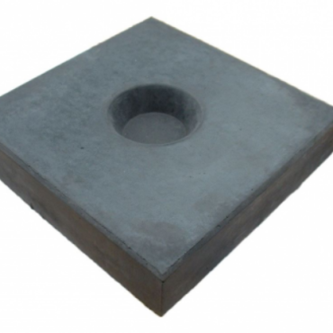 Knikkertegel 30x30x6 zwart