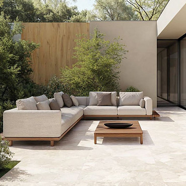 Keramiek 100x100x2 Amalfi Shell (VV)