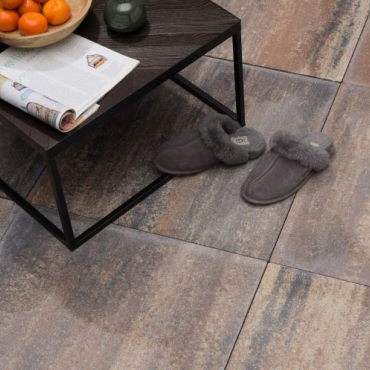 GeoStretto + Tops 60x60x4 Mystic Mountain Partij Op=Op (uitlopend)