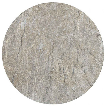 Ronde staptegel keramiek ca. Ø 37,5cm Beige