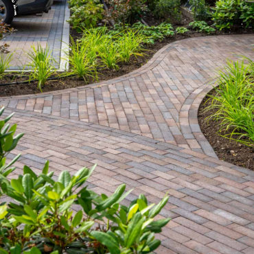 Maison Longstone ca. 8x24x5 Bruin-Zwart