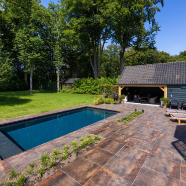 GeoCeramica 60x60x4 Corten Steel