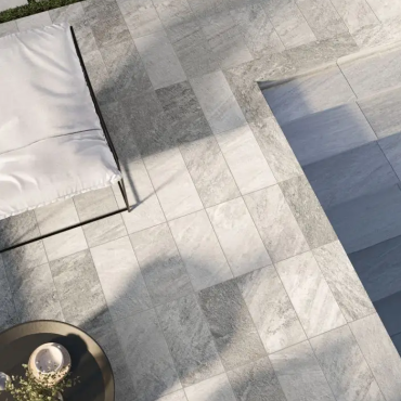 GeoCeramica 60x60x4 Via Delle Alpi Quarzo Grigio