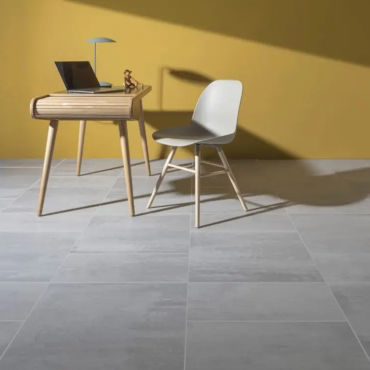 GeoCeramica 90x90x4 Terra Midden Grijs