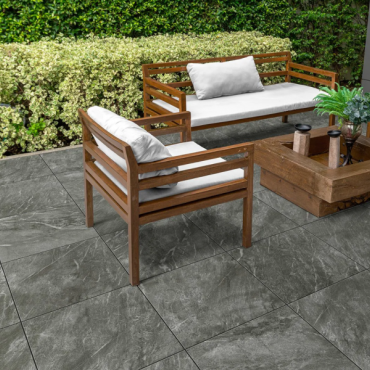 Cerasun 40x80x4 Bergamo Anthracite