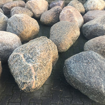 Deens granietkei 50-100cm grijs-rose