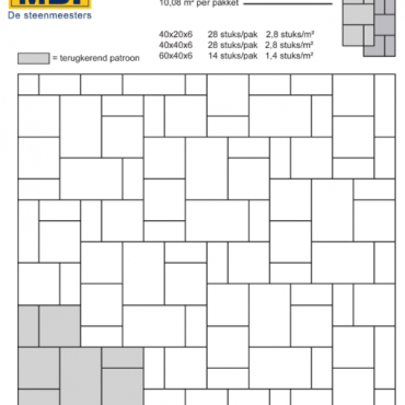 Promosteen+ 4,7 wildverband 2 Safi Partij (ca. 12,96 m²) (uitverkocht 15-5-23)