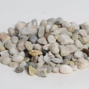 Witte quarts grind 8-12mm per ton ONVERPAKT (ca. 1500kg per m³)