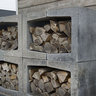 U-element 50x40x40 grijs (uitlopend)