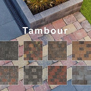 Tambour 10x10x6 diverse kleuren