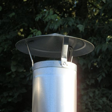 Regenkapje rond 150 mm
