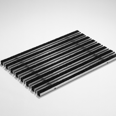 Schoonlopermat tapijt- en borstelstroken 50x75 cm