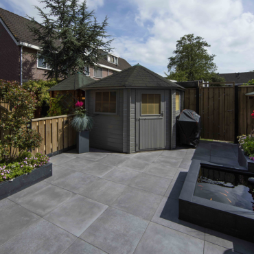 GeoCeramica 80x80x4 Fumato Mezzo Partij (ca. 12,8 m²) (uitverkocht 4-10-23)
