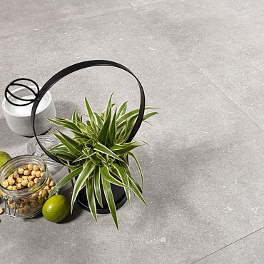 GeoCeramica 100x100x4 Stavelot Plus Grigio (uit assortiment 2025)