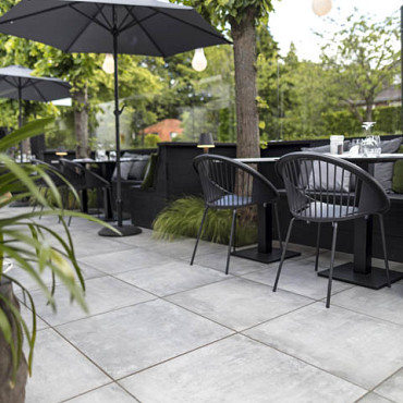 GeoCeramica 100x100x4 Concreet Smoke (uit assortiment 2026)