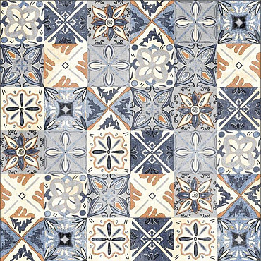 GeoCeramica 60x60x4 DueDecora Multicolor