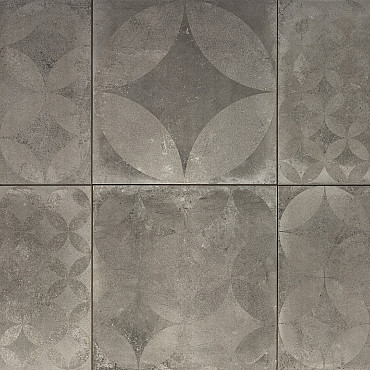Cerasun 60x60x4 Concrete Ash Decor